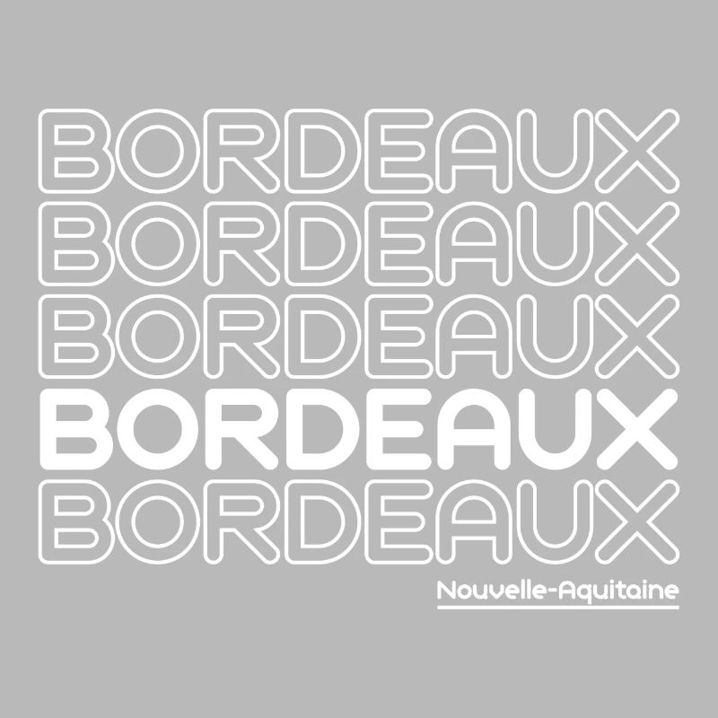 Bordeaux Neon Typer Multiple