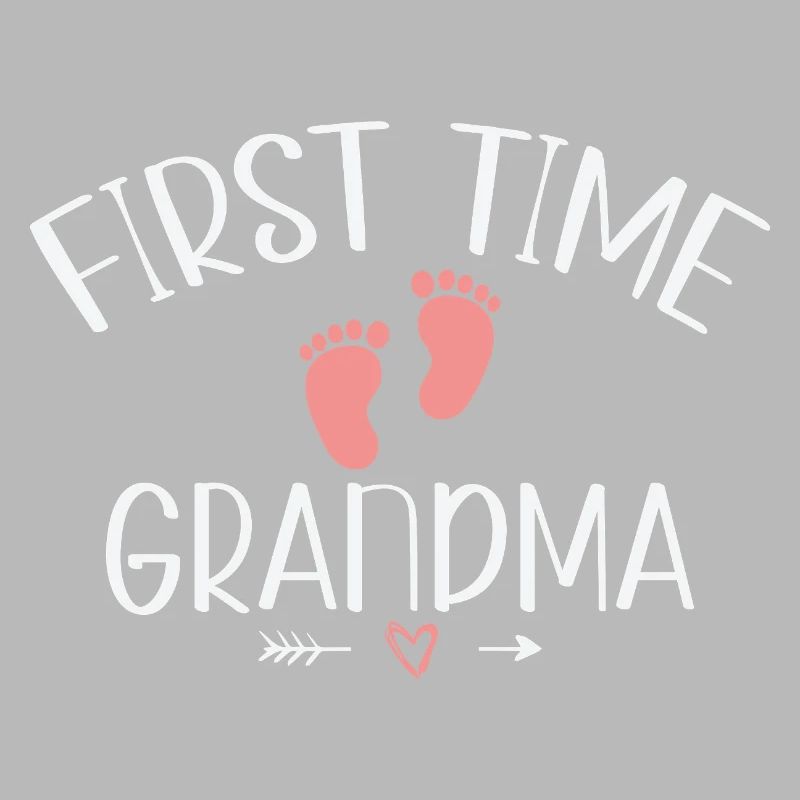 Zum ersten Mal Oma werdende Großmutter