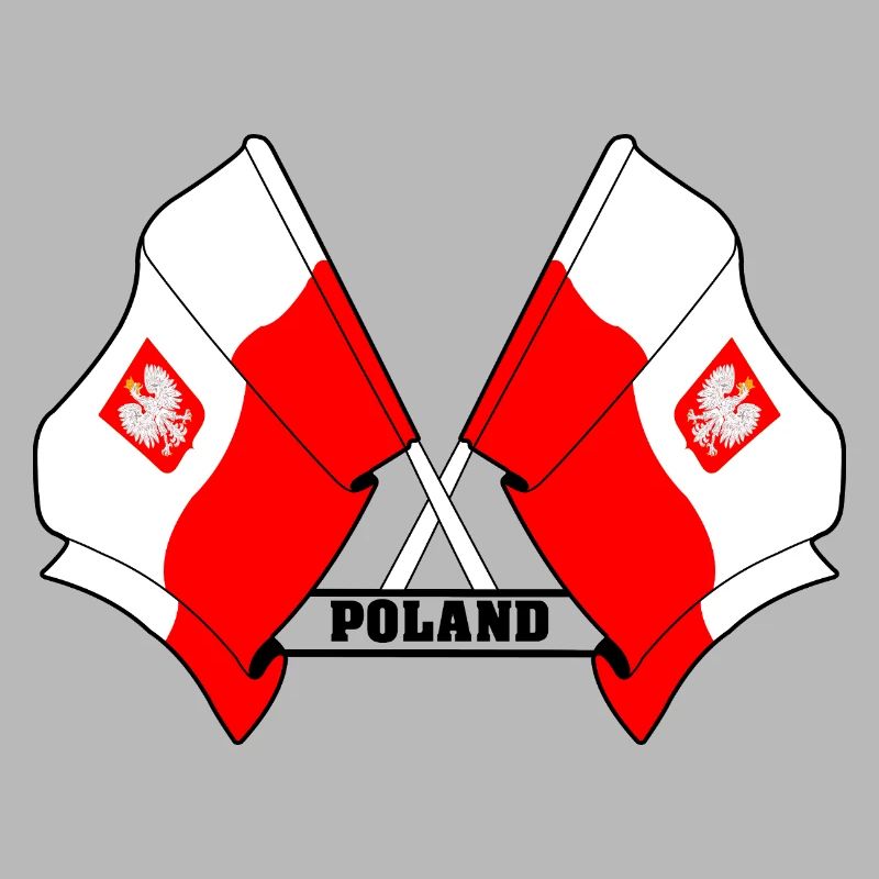 Les drapeaux de la Pologne