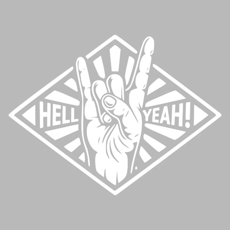 Hell yes Handgeste