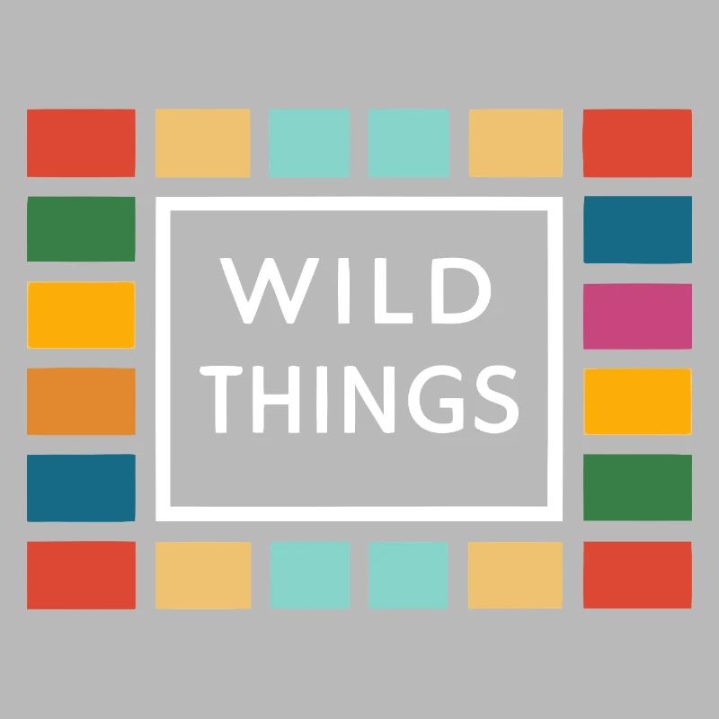 Wild Things Colorful Frames