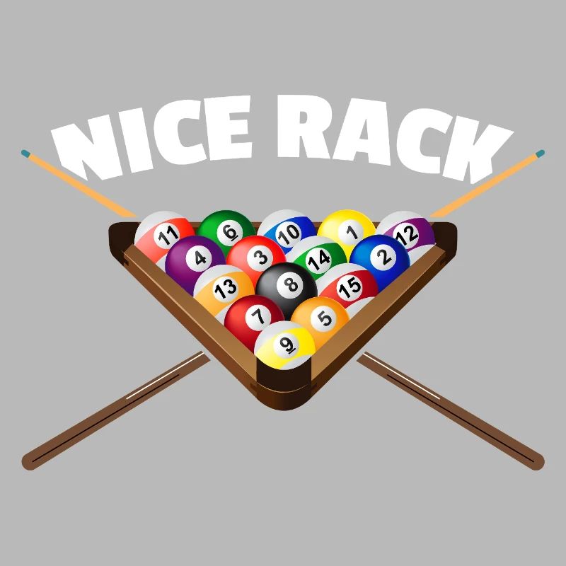 Nice Rack Funny Billiards Billiard Player