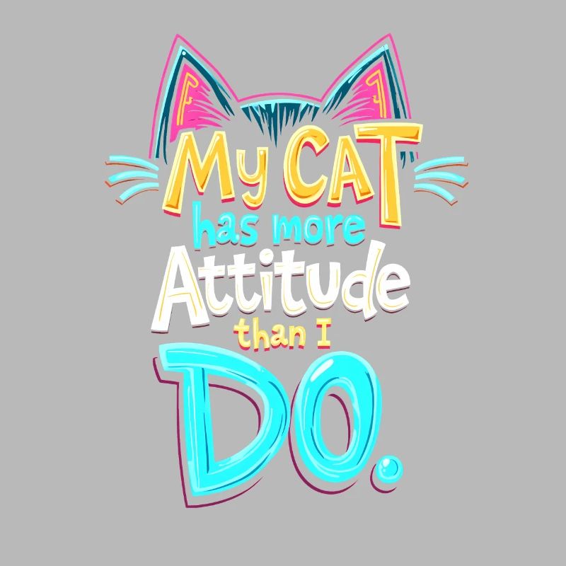 MON CHAT A PLUS D’ATTITUDE QUE MOI