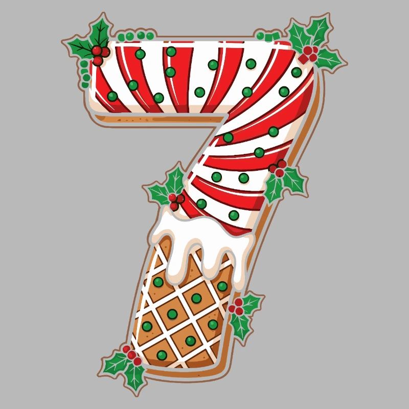 Weihnachts 7 Eisstiel Mistel