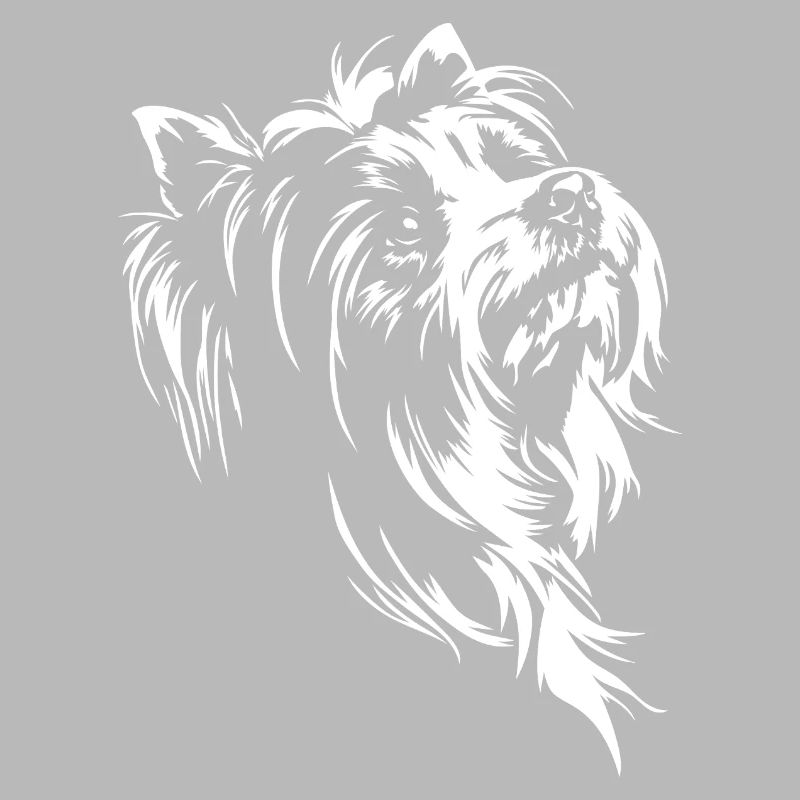 Biewer Terrier Silhouette de chien Wilsigns