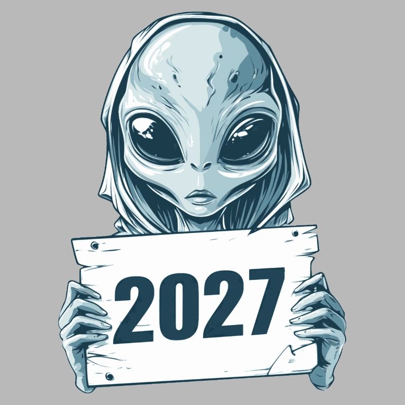 hellblaues Alien 2027