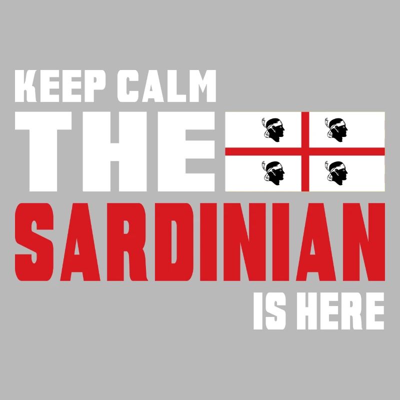 Keep Calm Sardinia flag design
