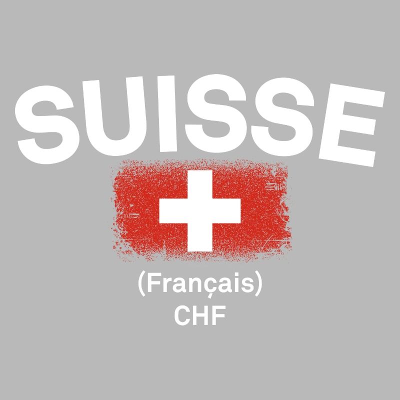 Schweizer Flagge CHF Français