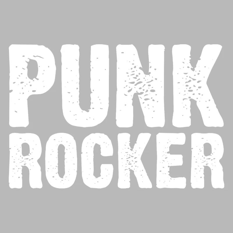 Bold Punk Rock Typography Design