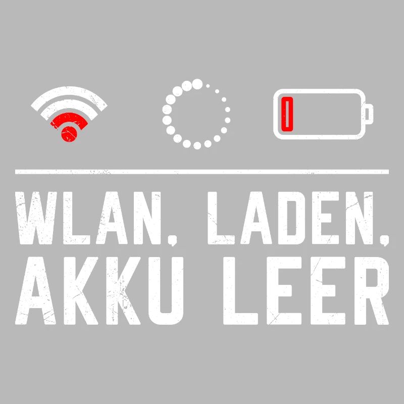 Coder WiFi. LOADING. BATTERY EMPTY FUNNY