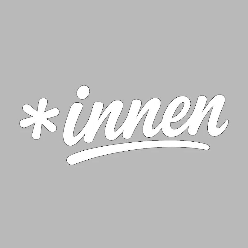 Inklusionsstern *innen Script