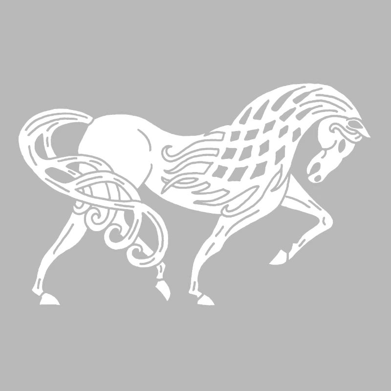 Cheval blanc celte
