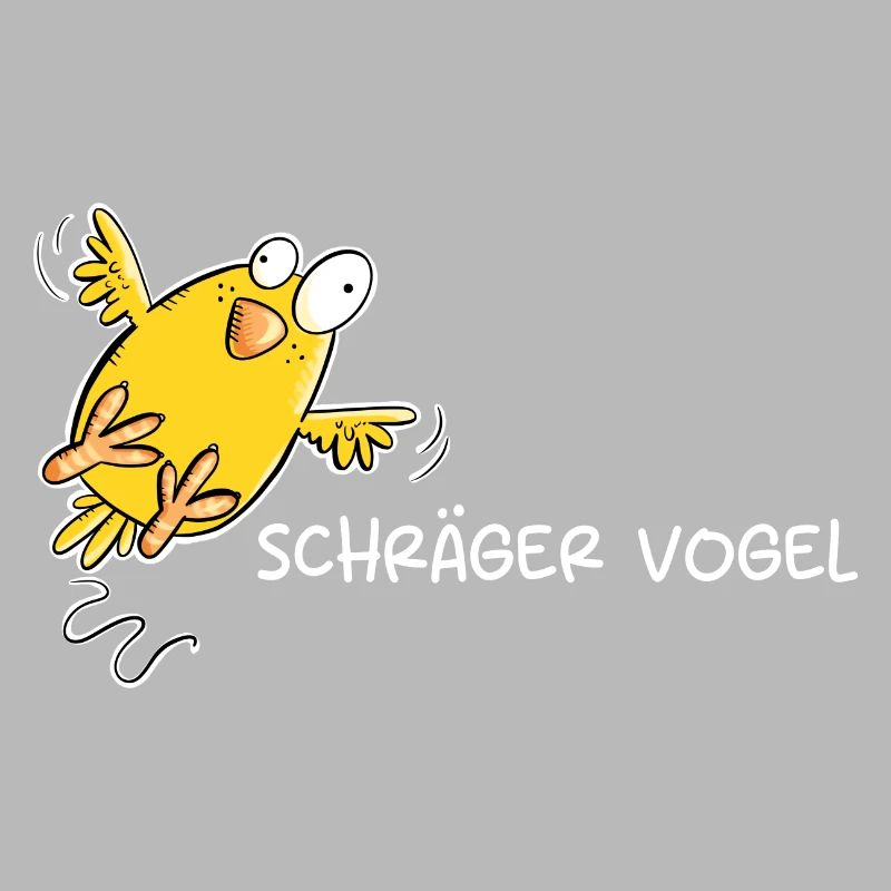 Schräger Vogel I Statement Spruch