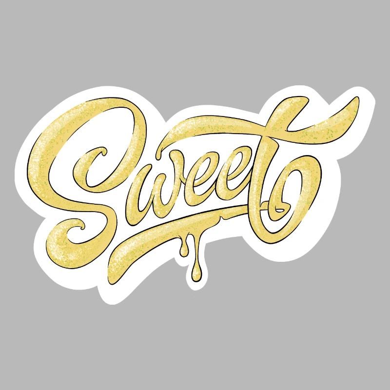 Conception de typographie Sweet Script