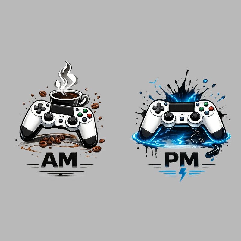 AM Kaffee PM Gaming