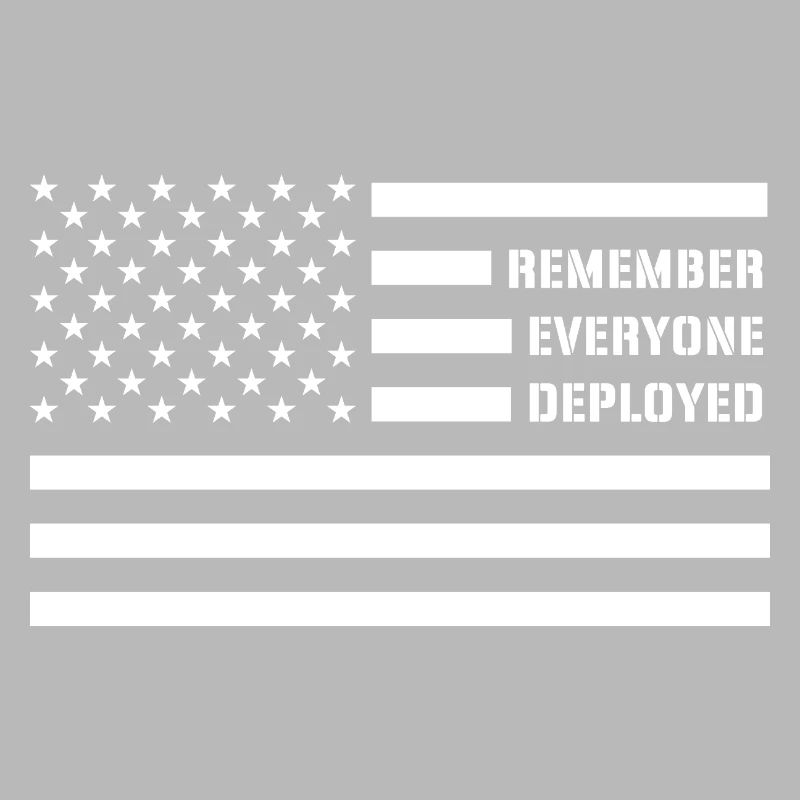 Remember Everyone Deployed RED Friday Troops