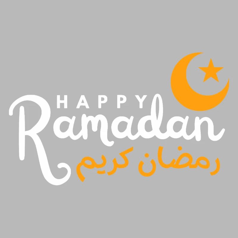 Ramadan Night Crescent Script