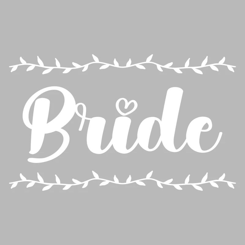 Bridal Script Wedding Look