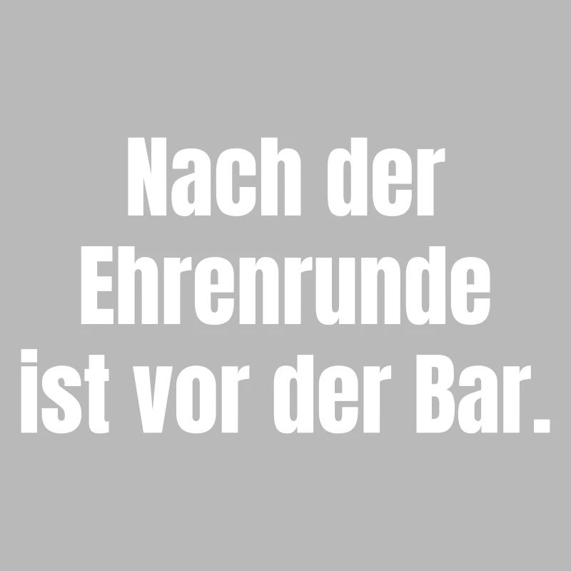 Après le tour d’honneur devant le bar