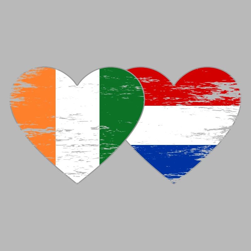 Drapeau de la Côte d’Ivoire Pays-Bas utilisé