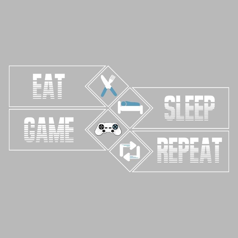 Jeux sur PC - Eat Sleep Game Repeat