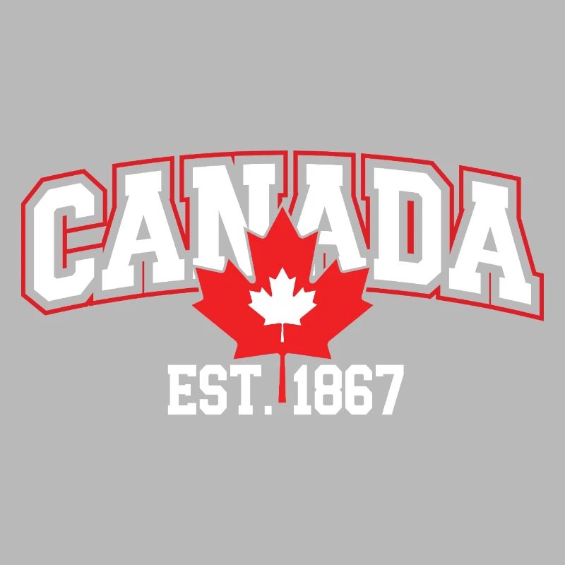 Canada Patriotic Maple Leaf Design