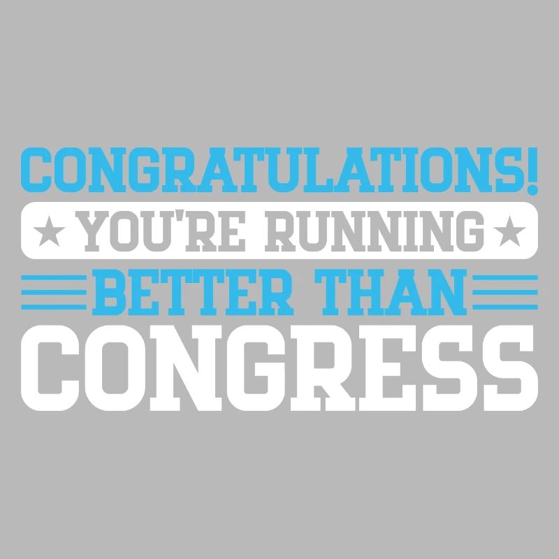 Marathon Runner Running Better Than Congress