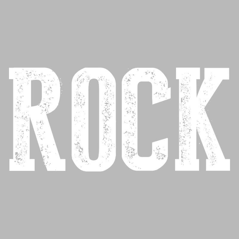 Conception typographique vintage rock and roll