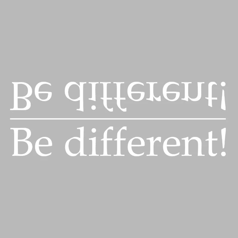 Une typographie de contraste différente