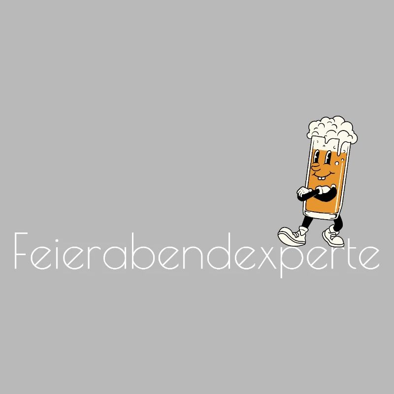 Feierabendexperte Bierheld Cartoon