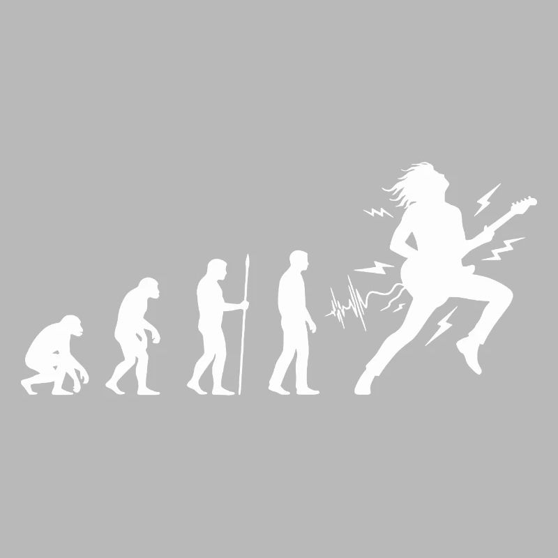 Evolution to Rock Musician Guitar Design