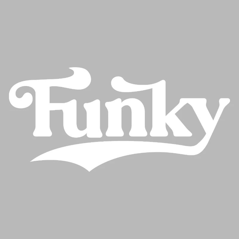 Logo rétro Funky Script