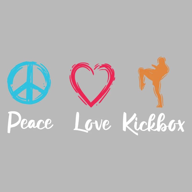 Frieden Liebe Kickbox