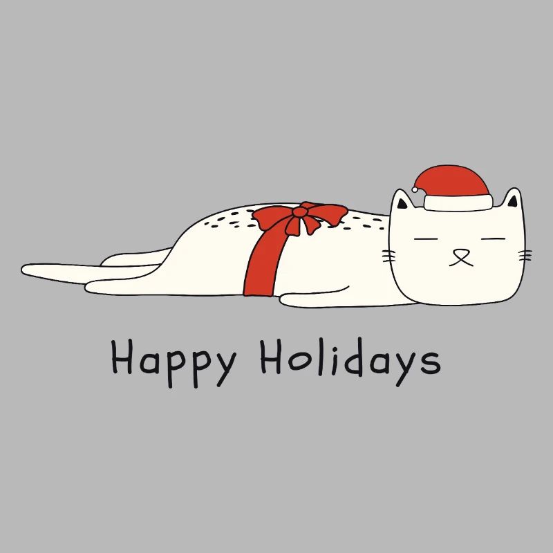 Drôle de chat Noël