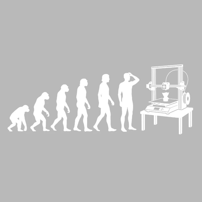 Évolution de l’impression 3D – Du singe au créateur