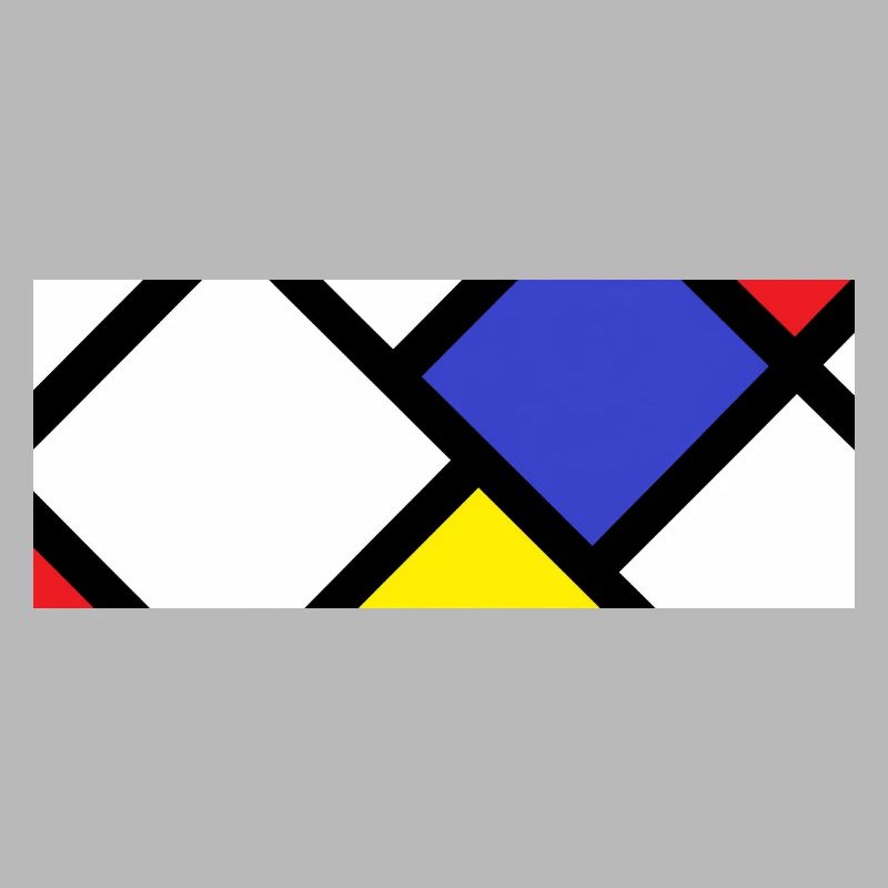 Contre-composition selon « De Stijl »