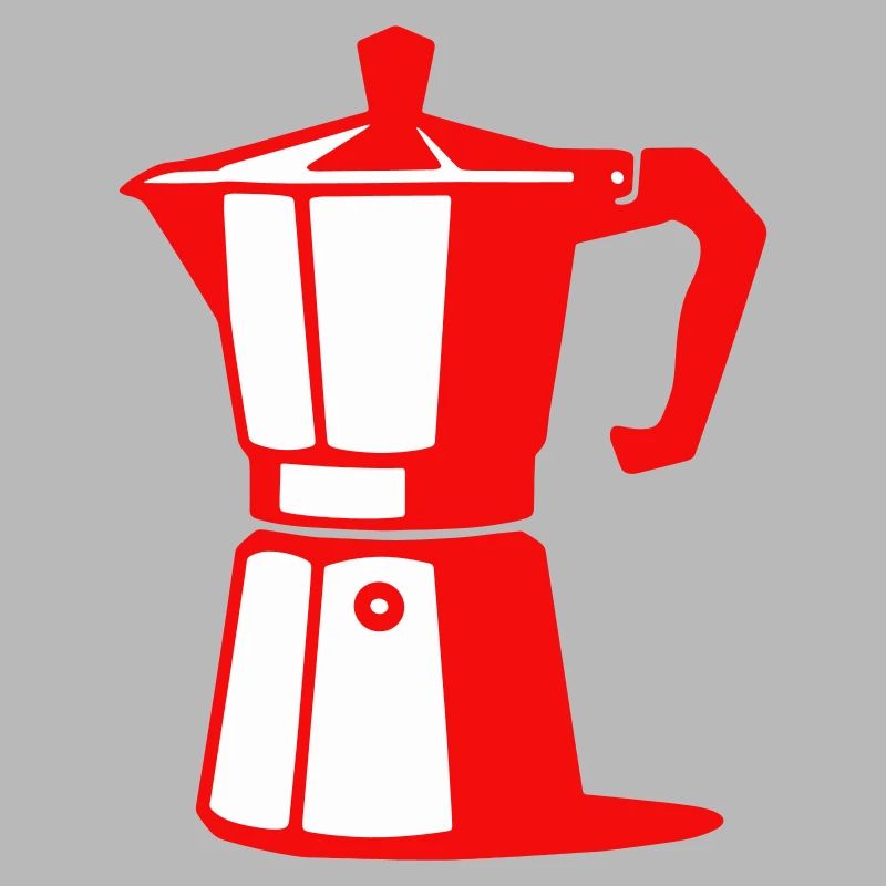 Coffee Pot Illustration for Cafe Lovers