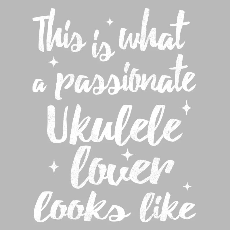 This is what a passionate ukulele lover looks like