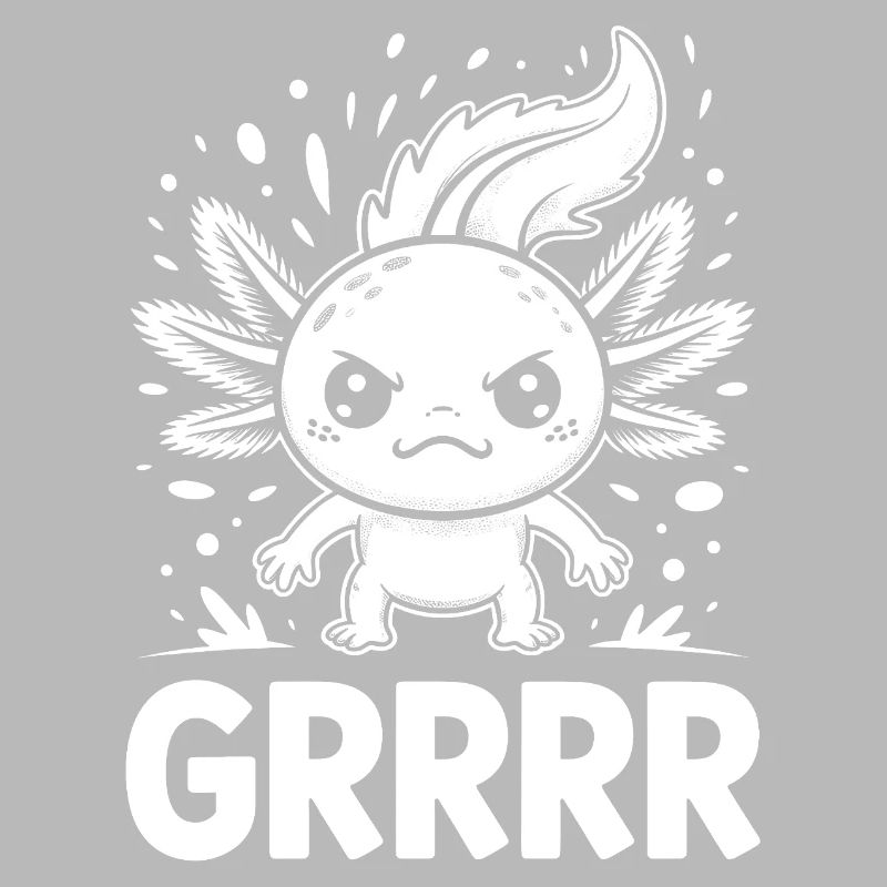 Winged Grump Axolotl