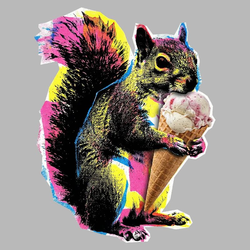 Eichhörnchen Eis