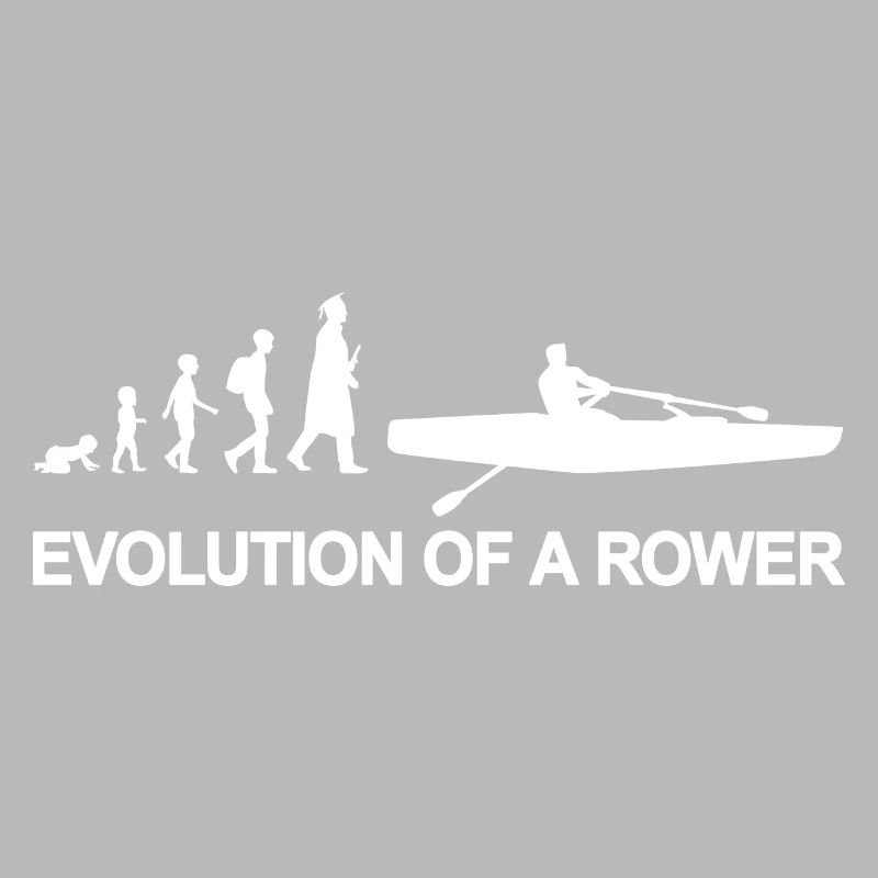 Kind zum Ruderer Evolution