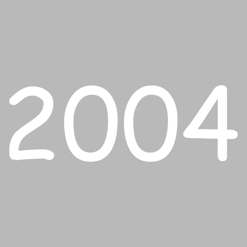 2004 20e anniversaire année blanc