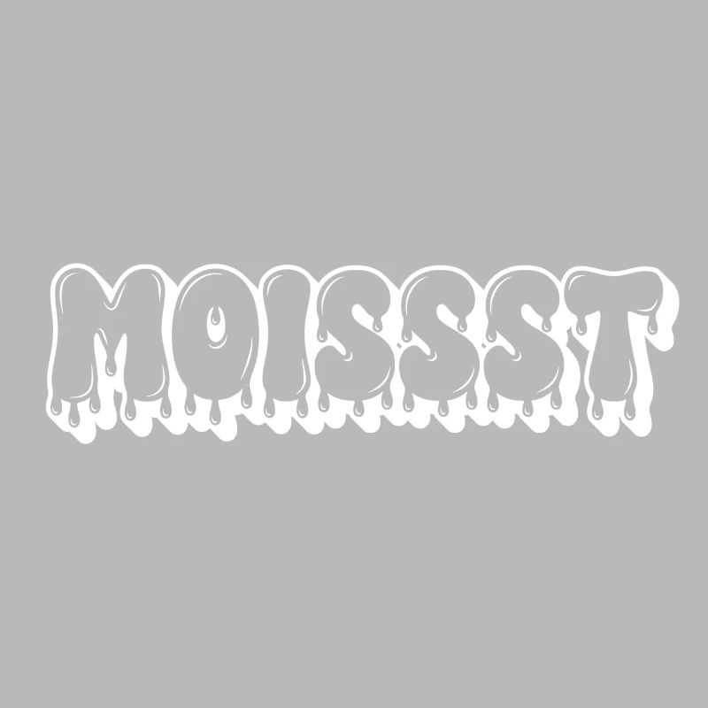 Moist Dripping Text