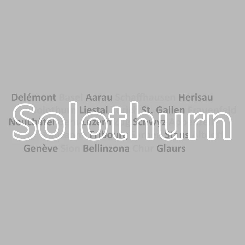 Schweizer Städte Solothurn