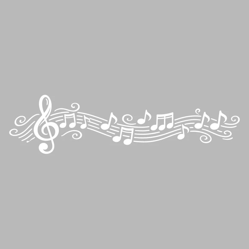 Notes musicales Clés de mélodie