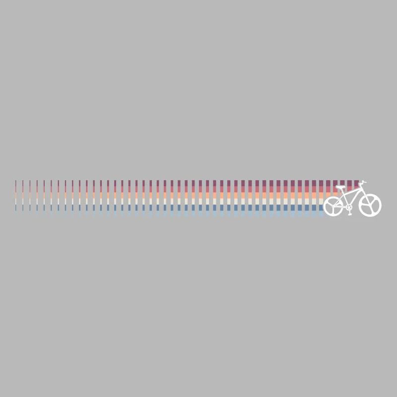Dégradé code-barres Sunset