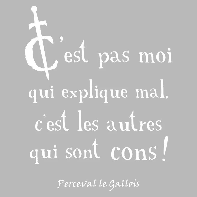 Perceval, c'est les autres qui sont cons !