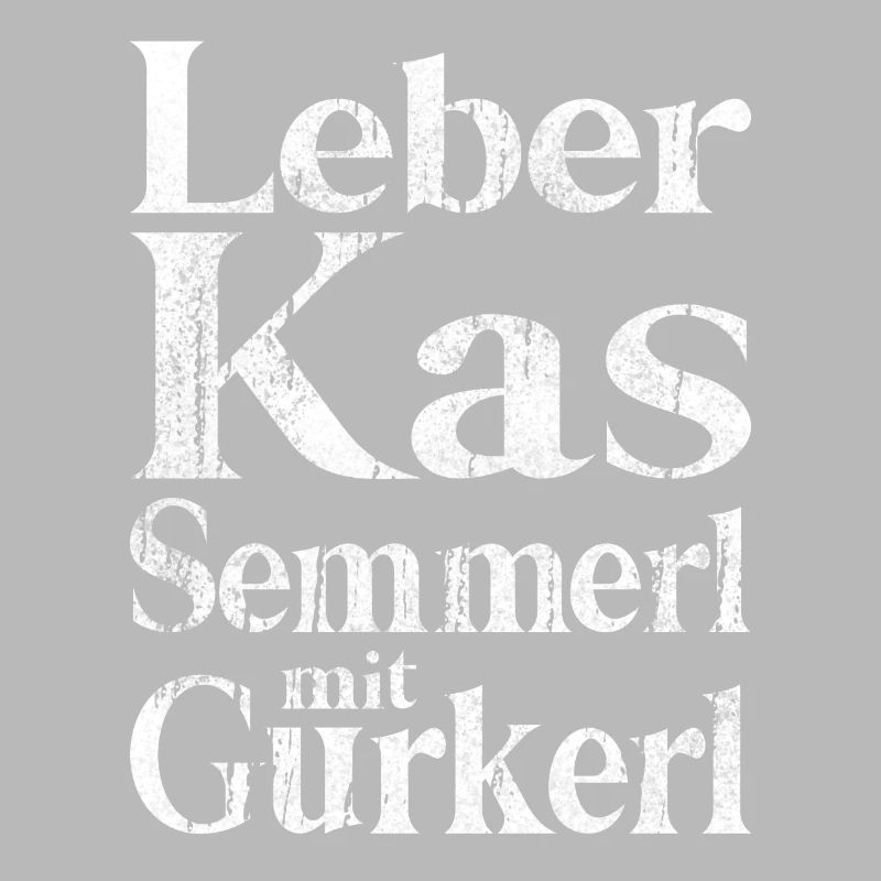 Leberkas Semmerl mit Gurkerl – Dialekt