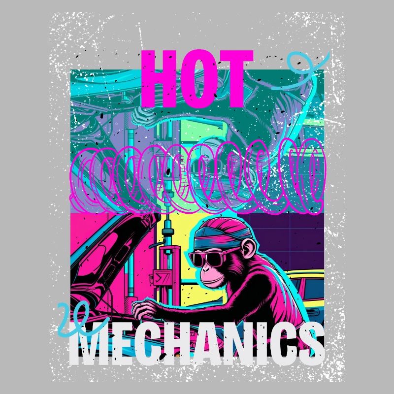 Hot Mechanics – Conception de garage Neon Monkey