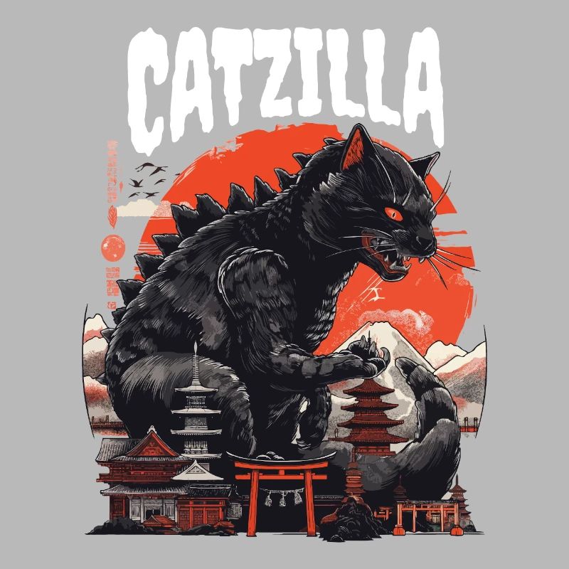 Catzilla Chat Japonais